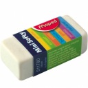 Mapovaná guma MINI SOFTY, jemná biela