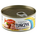 Kúsky tuniaka graal v rastlinnom oleji 170g