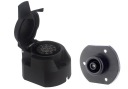 Zásuvka + podložka 12V - 13 PIN elektrický konektor