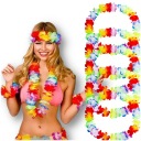 5X HAWAIIAN FLOWERS ALOHA NÁHRDELNÍK HAVAJSKÝ OUTFIT NA SILVESTROVSKÝ KARNEVAL