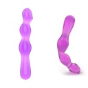 FIALOVÝ ANÁLNY GÉL DILDO ALEBO VAGINÁLNE GULIČKY