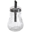 SUGAR BOWL sklenená cukornička s dávkovačom
