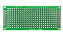 Obojstranne univerzálna doska plošných spojov 3x7cm s 240 kontaktnými poliami