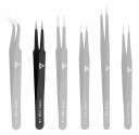 Pinzety, pinzety, pinzety, kovové, antistatické, ESD-14T