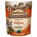 Carnilove Dog Pštros & Černice 300g