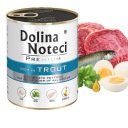 DOLINA NOTECI Prémiové krmivo pre psov Pstruh 800g