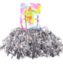 FÓLIOVÉ BUMUNKY PRE TANEČNÍCKY 2 ks STRIEBORNÉ BAMULKY CHEERLEADERS