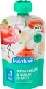 Babylove BIO Dessert Mousse Vodný melón Banán Jablko