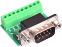 SAMSKÝ ADAPTÉR DB9 RS232 RS485 REDUCER 9 PIN PREVODNÍK D-SUB