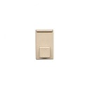 Simon 55 Jednoduchý vešiak - hodí sa k rámom Line Champagne matt TRLW/144
