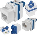 SOCKET KEYSTONE RJ45 MODUL, BEZ NÁSTROJA, CAT.5E