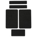 SET VELCRO PANELOV NA ZÁPLATY 5 KS. M-TAC BLACK