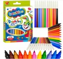 Bambino fixky, 12 farieb, fixky, fixky, sada