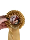 FLO floty pre kone, dvojradové rozety, priemer 12 cm, rôzne farby, POPIS ZDARMA