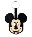 Pletená kľúčenka s tvárou Mickey Mouse