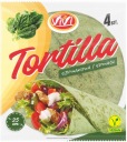 VIVI ŠPENÁTOVÁ TORTILLA pšeničná 240G (4 karbonátky) 25CM