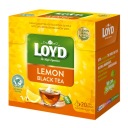 Pyramídy čierneho čaju LOYD Lemon