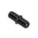 100x FI 5MM DRŽÁK POLICE ČIERNA