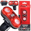 Zadné svetlo /batéria/ PROX GEMMA 2 x 0,5W LED diel