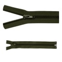 Zips 75cm Tmavá Olivová 5ks MIKINA S