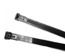OPÄTOVNE POUŽITEĽNÉ KABELOVÉ VIAZAČKY ČIERNE KABELOVÉ VIAZAKY 15cm opakovane použiteľné 2ks