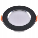 ZOE 4,8W 4000K LED svietidlo pod omietku, ČIERNA