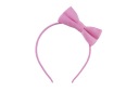 Elegantná POWDER PINK polomatná čelenka s mašličkou