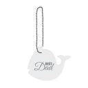Mäkký reflexný prívesok Whale Best Dad Premium 3M
