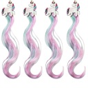 Klip-in predlžovače MEGADIDI RAINBOW HAIR UNICORN