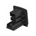 Zástrčka pre 3-fázové prípojnice čierna LP-556/END 4W BK Light Prestige