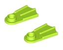 LEGO 2599a FIN FINS limetka (1g) 2 ks.