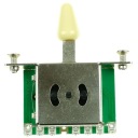 Kera 5P/SQ/ST/krémový 5-polohový prepínač