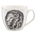 Veľký porcelánový hrnček AMBITION LION 550ml Lion