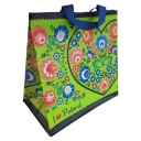 Nákupná taška 24L 35x20x35 Folklórna 1ks limetky