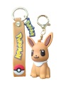 Keychain Keyring Prívesok pre Eevee Backpack Keys darček Pokémon Baby
