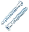 Potvrdzovacia imbusová skrutka 7 x 40 mm potvrdzovacie skrutky na nábytok 100 ks.