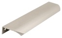 Rukoväť s aplikovanou hranou, brúsená nehrdzavejúca oceľ - 128/148 mm UA02 AMIX