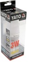 LED žiarovka E14 230V 3W 160lm 3000k Yato
