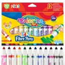 COLORINO mini školské fixky, 12 farieb