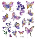 Odnímateľné tetovanie pre deti BUTTERFLIES RH021