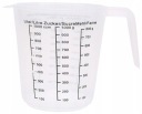 KUCHYNSKÝ ODMERNÝ hrnček S ODBORNÝM džbánom 2,5L