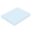 Vogelmann Ochranné PVC sklo 100x120mm (5ks)