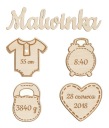 MINI-RECUPAGE DECOUPAGE DEKORÁCIA PRE DIEVČATKO