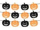 Girlandové tekvice halloweenska dekorácia 500cm 12ks