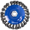 Richmann Drôtená kefa na vŕtačku, kónická otočná, 125 mm