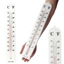 Vnútorný izbový teplomer, nástenný, veľký, 39,5 cm