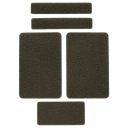 SET VELCRO PANELOV NA ZÁPLATY 5 KS. M-TAC ARMY OLIVE