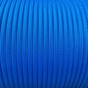 Prídavný napájací kábel šľachy, 6 mm, dlhý 1 m, modrý EN 564