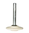 Brúsny kameň 34x6 mm biely