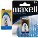 Batéria 9V 6F22 Alkaline Maxell 6LR61 R9 Toys Diaľkové ovládanie 1 kus